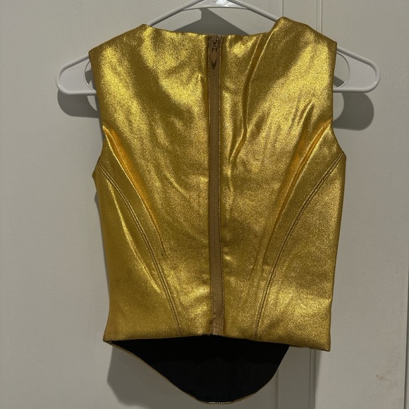 House Of CB Karia Gold Corset Top XS and S - Picture 7 of 10